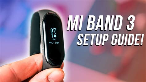 Mi band 3 setup